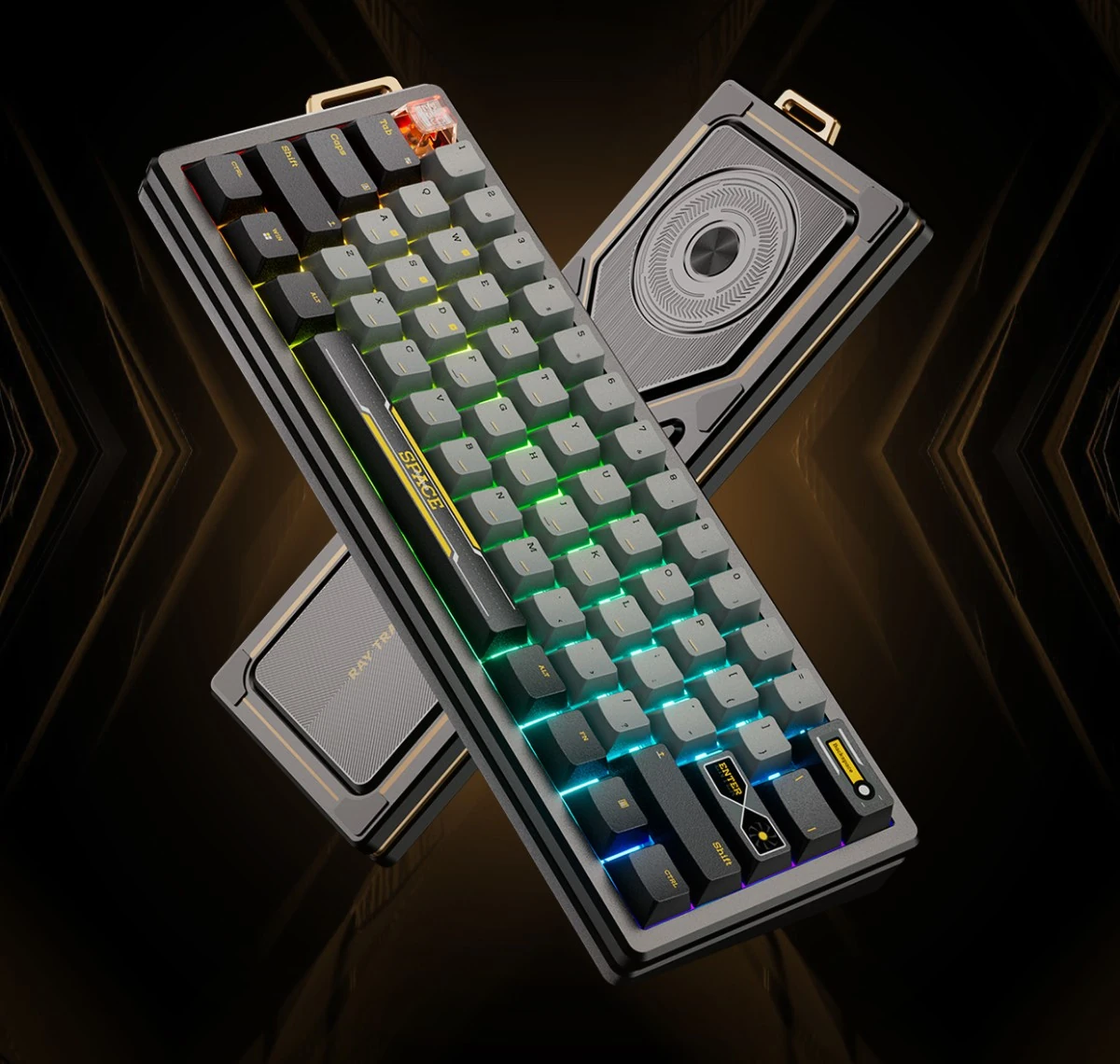 贱驴 NV60 磁轴键盘上市：显卡主题造型设计，899 元