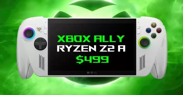 华硕ROG Xbox Ally掌机在国外平台降价100美元