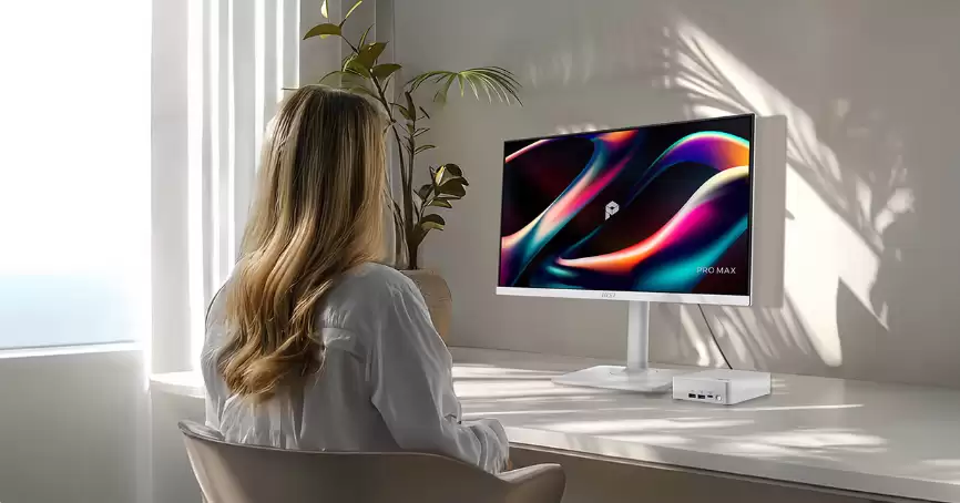 微星发布 PRO MAX 271QPHW E14 显示器：圆偏光技术加持更护眼