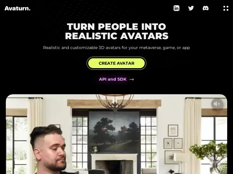 A vaturn ME : 创建逼真的3D头像