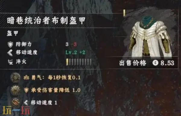 红色沙漠暗巷统治者布制盔甲获取方法 暗巷统治者布制盔甲获取位置