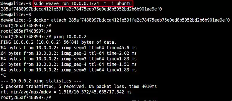 在Docker的容器之间设置网络设置网络通信的方法