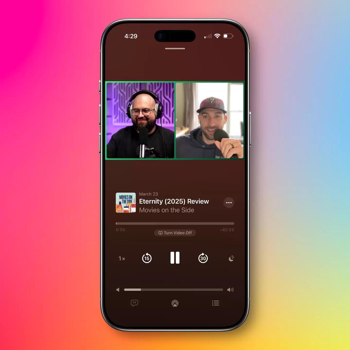 苹果 iOS 26.4 版播客前瞻：重构视频播客生态、首次支持动态广告插入
