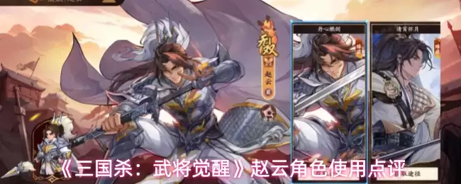 《三国杀：武将觉醒》赵云角色使用点评