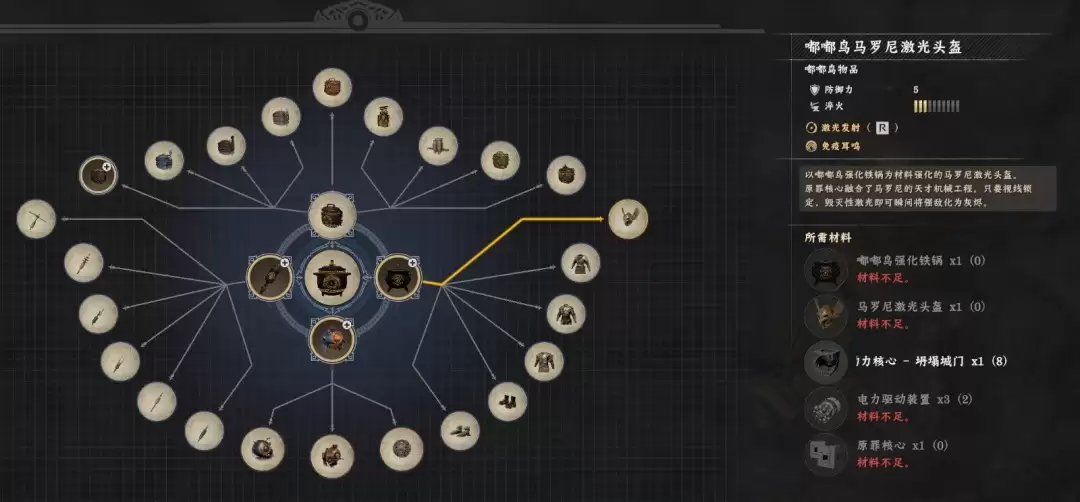 《红色沙漠》马罗尼激光头盔升级注意事项分享