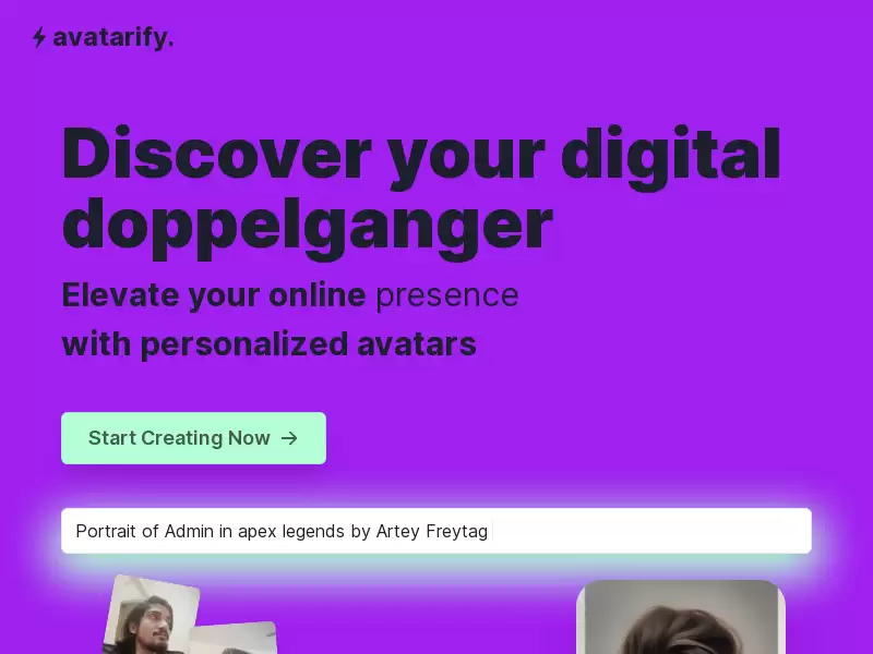 A vatarify : AI头像生成器