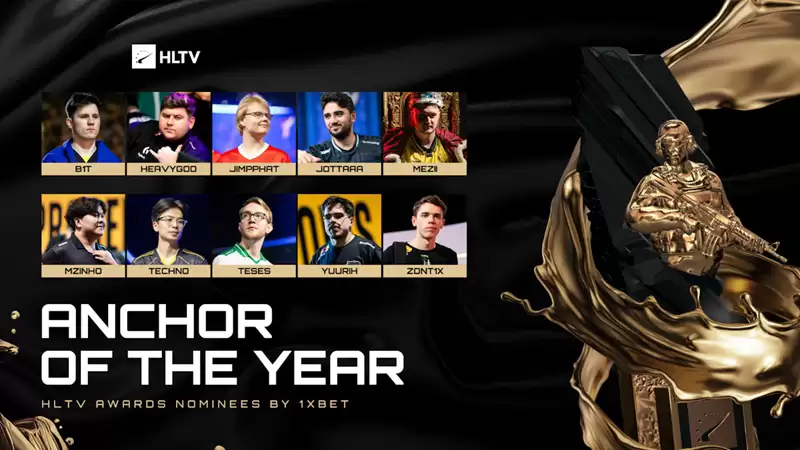 HLTV公布2025年度最佳狙击手、突破手、自由人、主防者、指挥、教练及年度高光时刻十大提名
