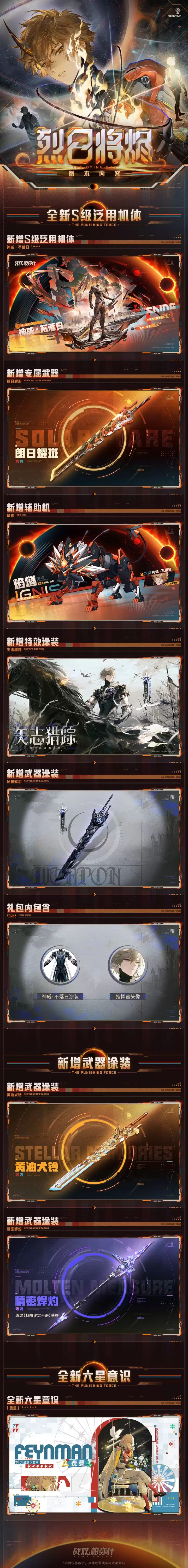 《战双帕弥什》烈日将烬版本上新内容一览