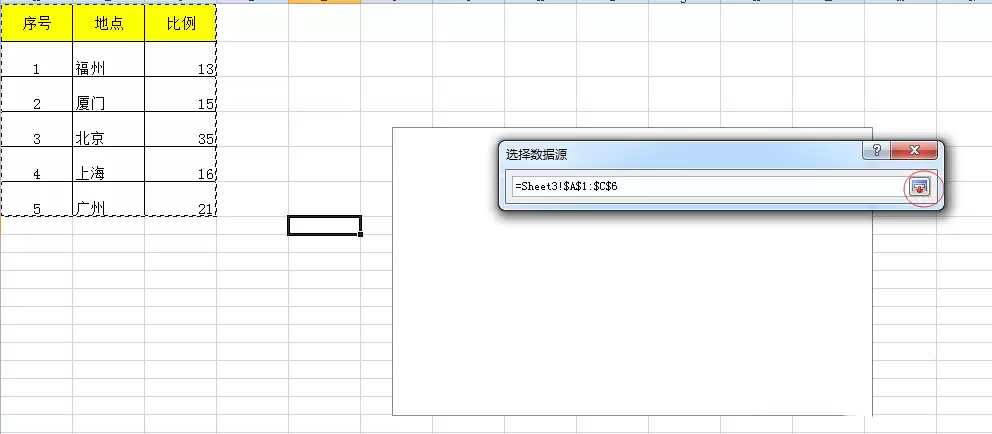 EXCEL表格中的人口数据怎么转换成饼形图