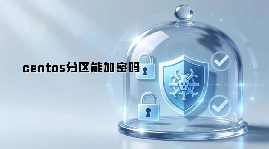 centos分区能加密吗
