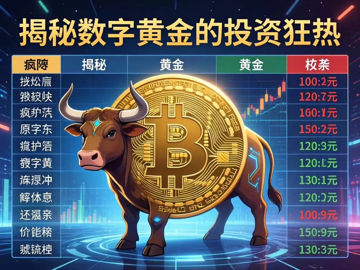 比特币疯牛价格表，揭秘数字黄金的投资狂热