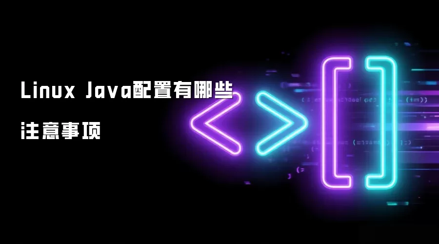Linux Ja va配置有哪些注意事项