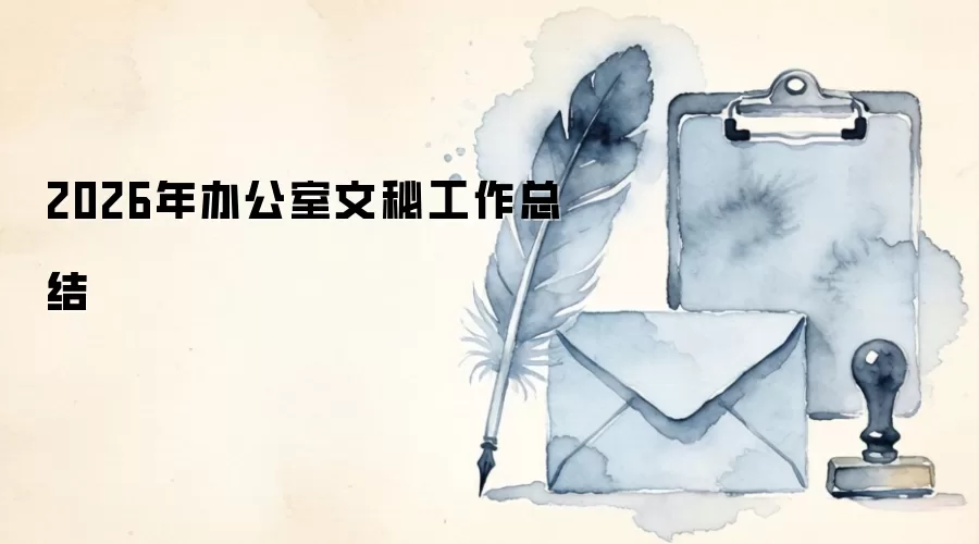 2026年办公室文秘工作总结