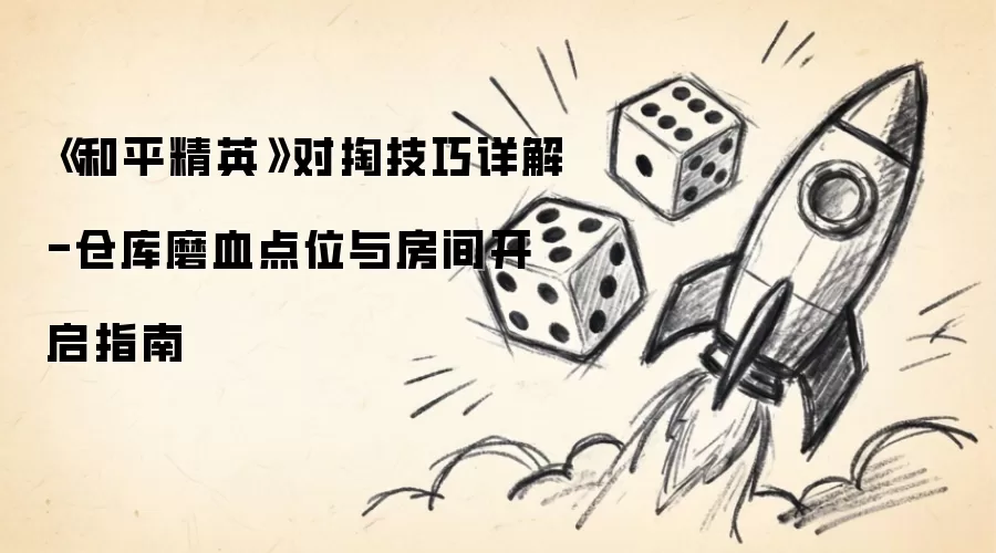 《和平精英》对掏技巧详解-仓库磨血点位与房间开启指南