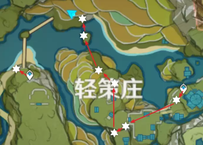 原神红色采集物在哪