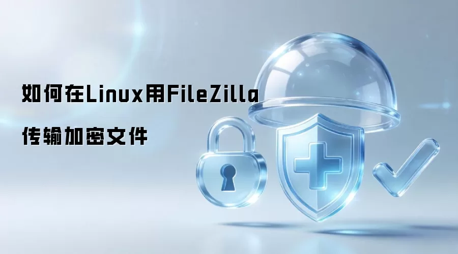 如何在Linux用FileZilla传输加密文件