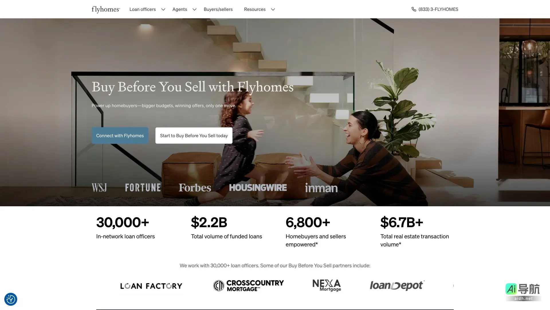 flyhomes Flyhomes帮助买家在卖房前购买新家，实现无缝迁移与财务灵活性