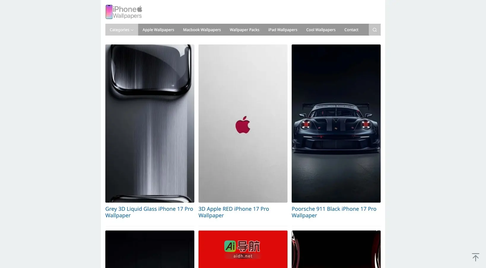 iPhone Wallpapers 提供丰富多样的iPhone壁纸，满足用户个性化需求