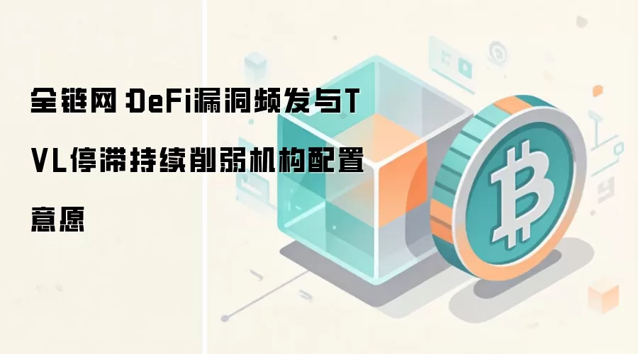 全链网：DeFi漏洞频发与TVL停滞持续削弱机构配置意愿