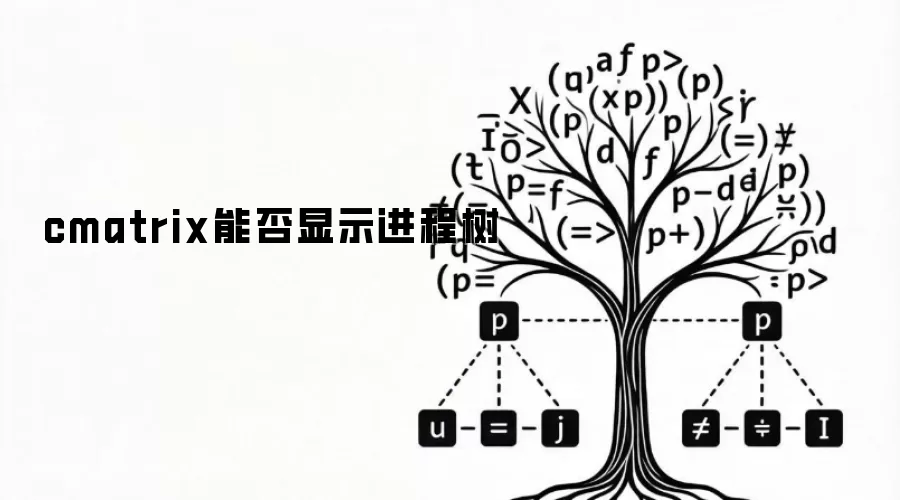 cmatrix能否显示进程树