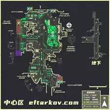 逃离塔科夫中心区地图如何分享