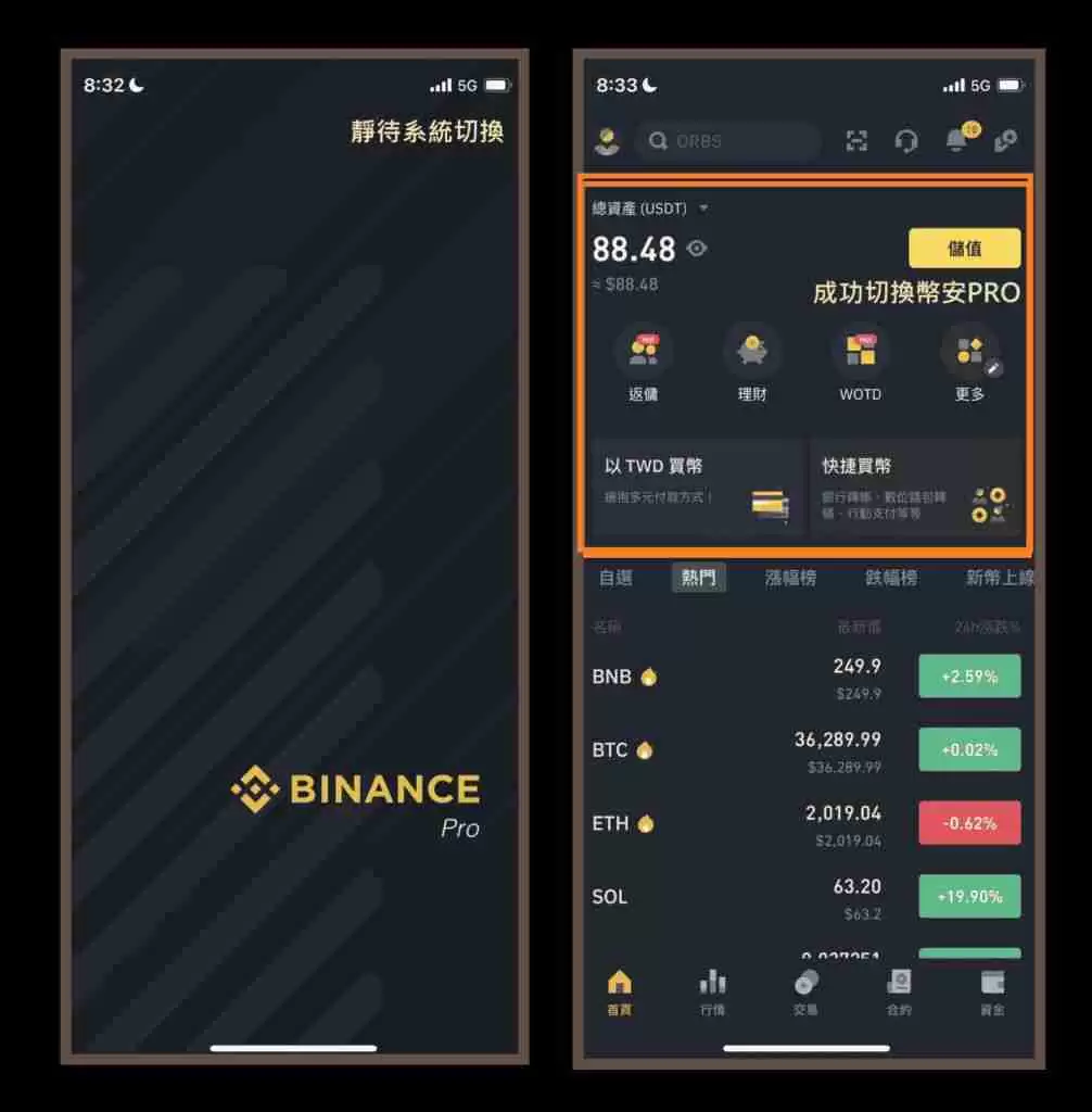 币安买入以太币现货图文教学：限价单、市价单、止盈止损单、OCO单使用教程