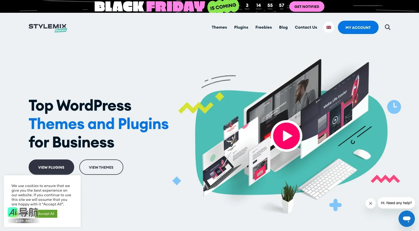 StylemixThemes 提供多样化的高质量WordPress主题和插件，满足商业与个人需求