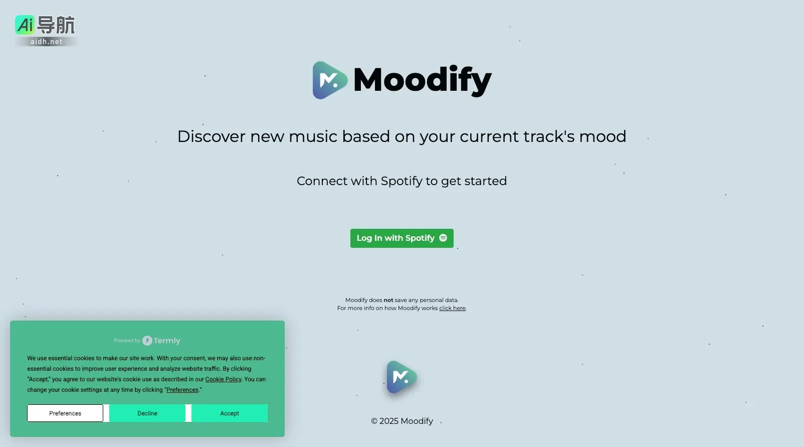 Moodify 通过情绪分析推荐音乐，提升用户听歌体验