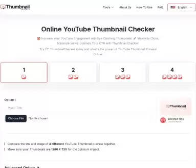 YouTube缩略图检查器