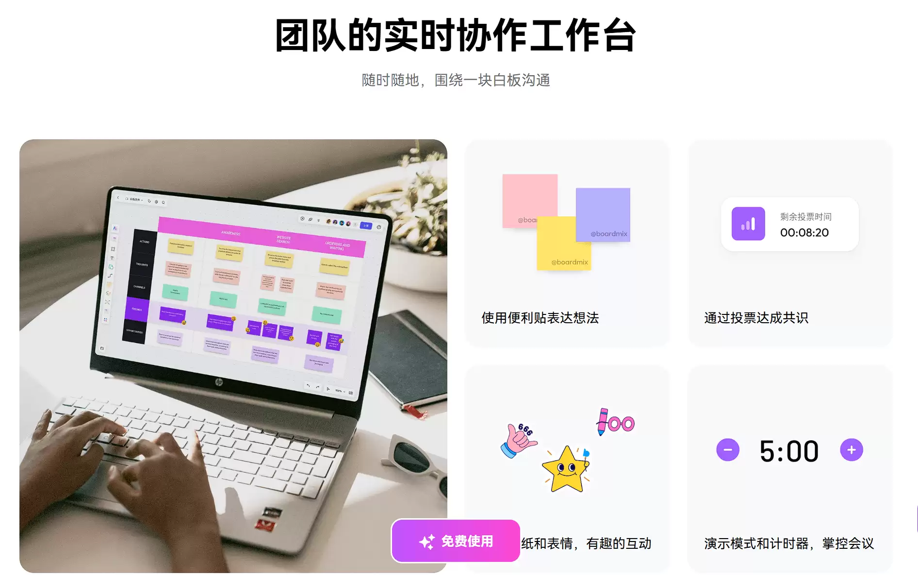 BoardMix博思白板-一款基于云端的多功能在线协作工具
