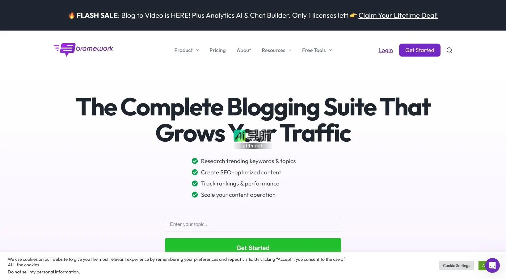 Bramework AI 提供一站式博客创作与优化工具，助力内容创作者提升流量与搜索排名