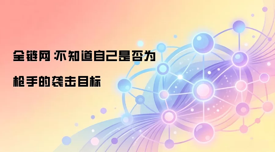 全链网：不知道自己是否为枪手的袭击目标