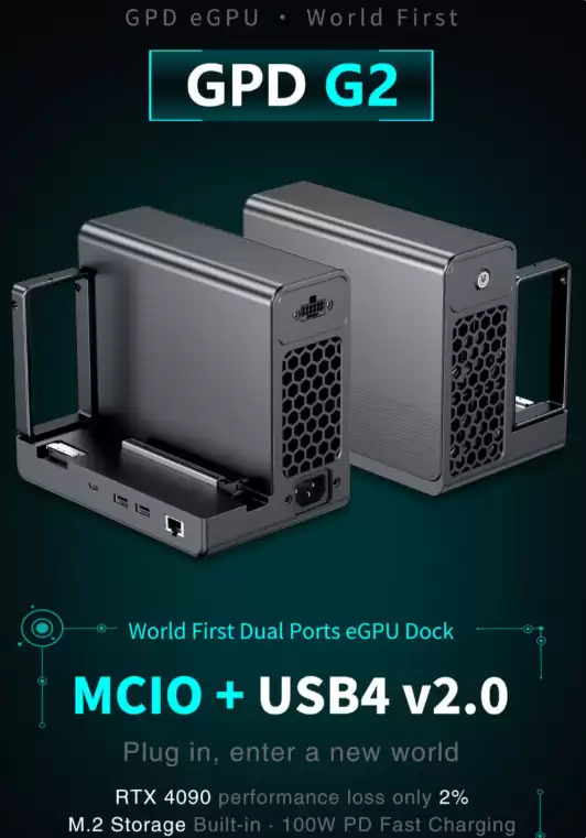 带宽四倍碾压OCuLink！GPD掏出MCIO 8i：RTX 4090性能仅损失2%