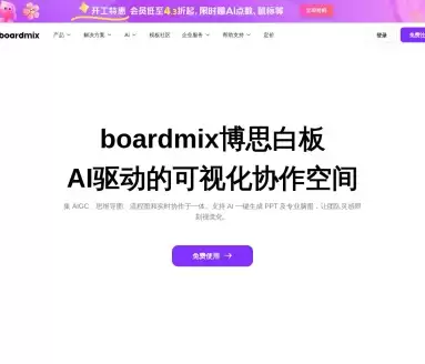 BoardMix博思白板-一款基于云端的多功能在线协作工具