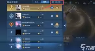 如何查看王者荣耀所在区