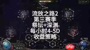 流放之路20.3如何搬砖刷图