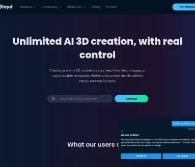 AI 3D模型生成器