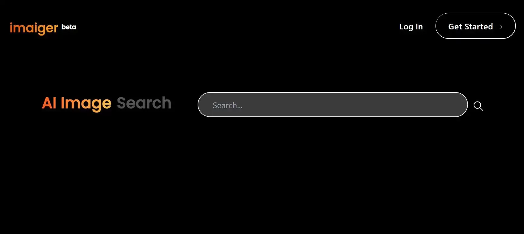 Imaiger平台界面或生成艺术示意