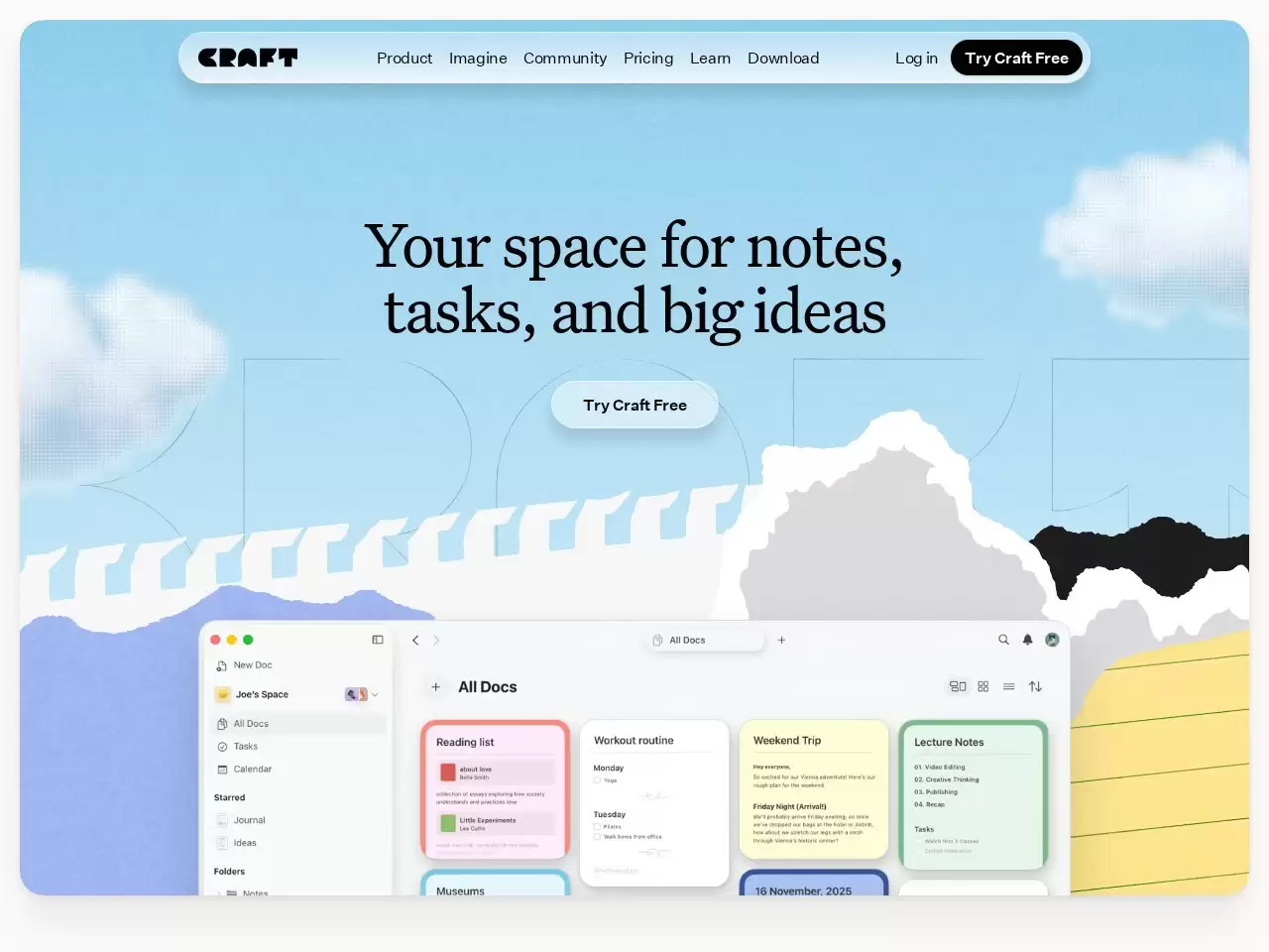 Craft AI Assistant-在线文档工具Craft推出的AI文档和创作助手
