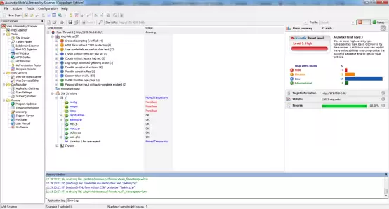 网络漏洞扫描工具Acunetix Web Vulnerability Scanner(AWVS)使用介绍