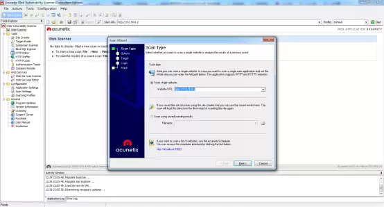 网络漏洞扫描工具Acunetix Web Vulnerability Scanner(AWVS)使用介绍