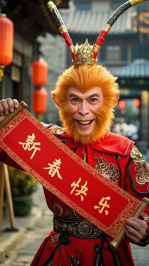 如何用AI制作新年喜庆照片和视频？创作各路大神春节拜年图片和视频