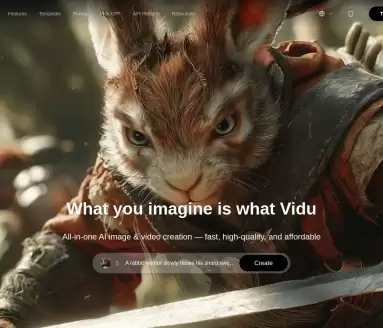 Vidu AI视频大模型，vidu.studio官网