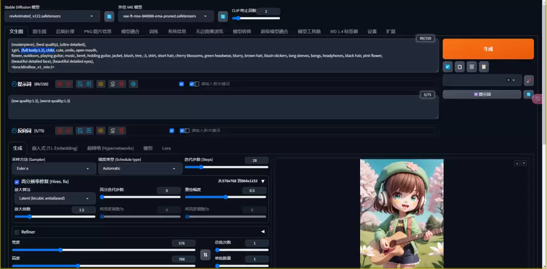Stable Diffusion怎么用？stable diffusion lora模型怎么用，Lora模型使用攻略教程（下）