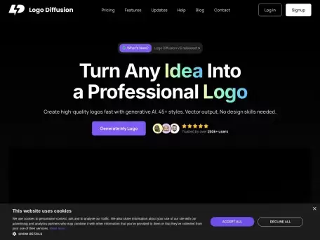 Logo Diffusion-AI驱动的Logo和标志生成工具
