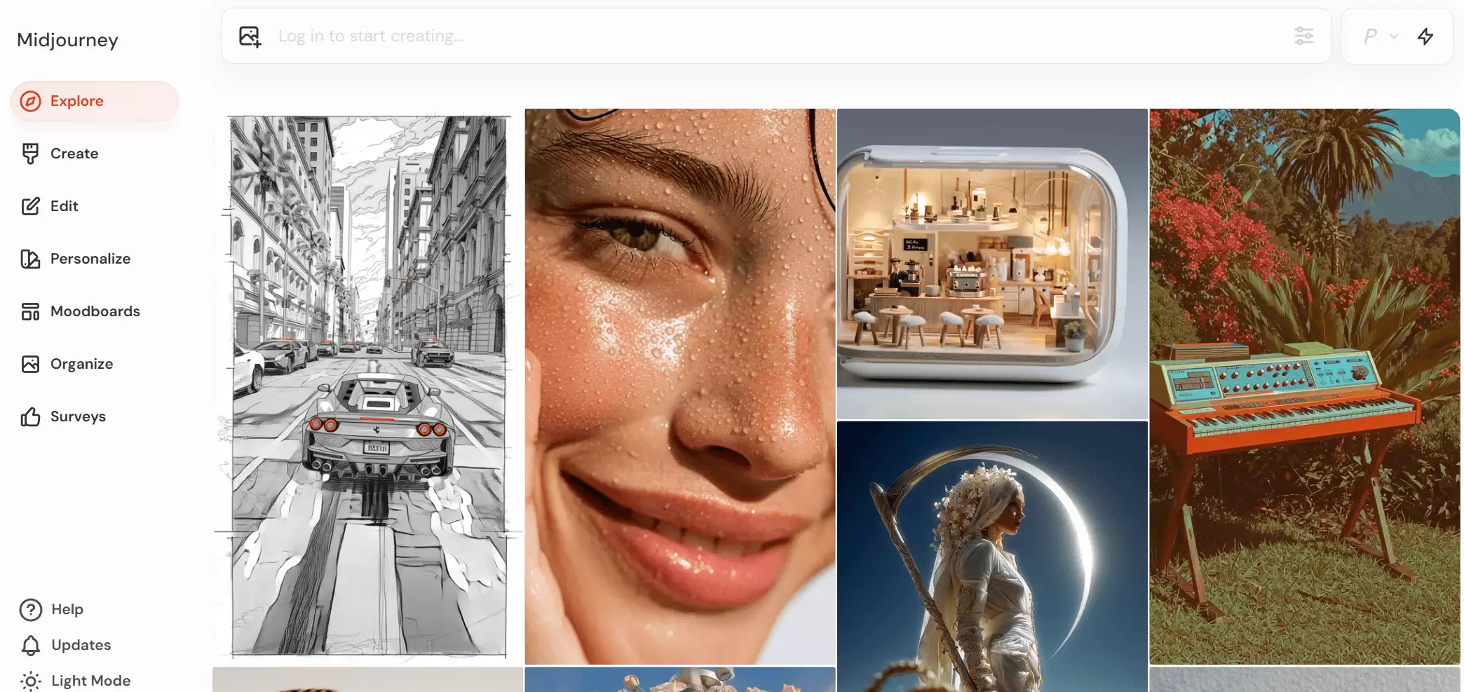 Midjourney-人工智能图像生成工具