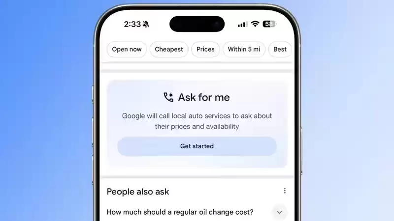 不用开口：谷歌AI帮你致电商家，价格、预约一键搞定