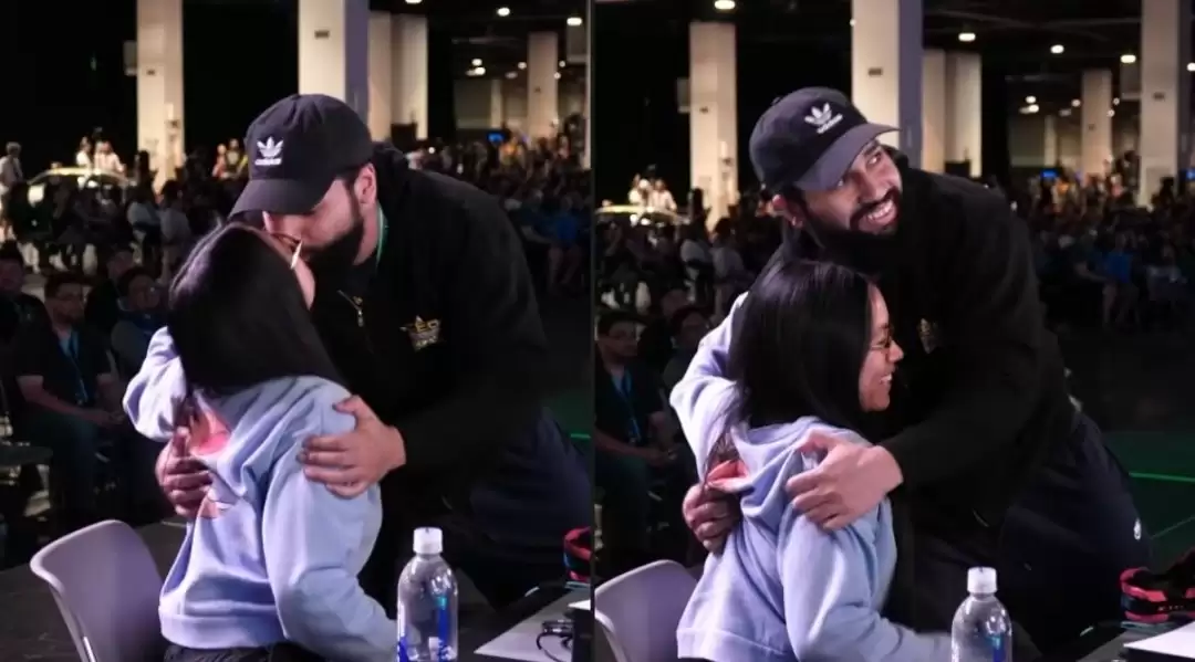 《铁拳8》比赛上演“情侣对决” 赛前甜蜜接吻 无情2:0送走女友