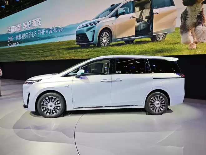 激光雷达全面焕新 全新一代传祺向往 E8 PHEV开启预订