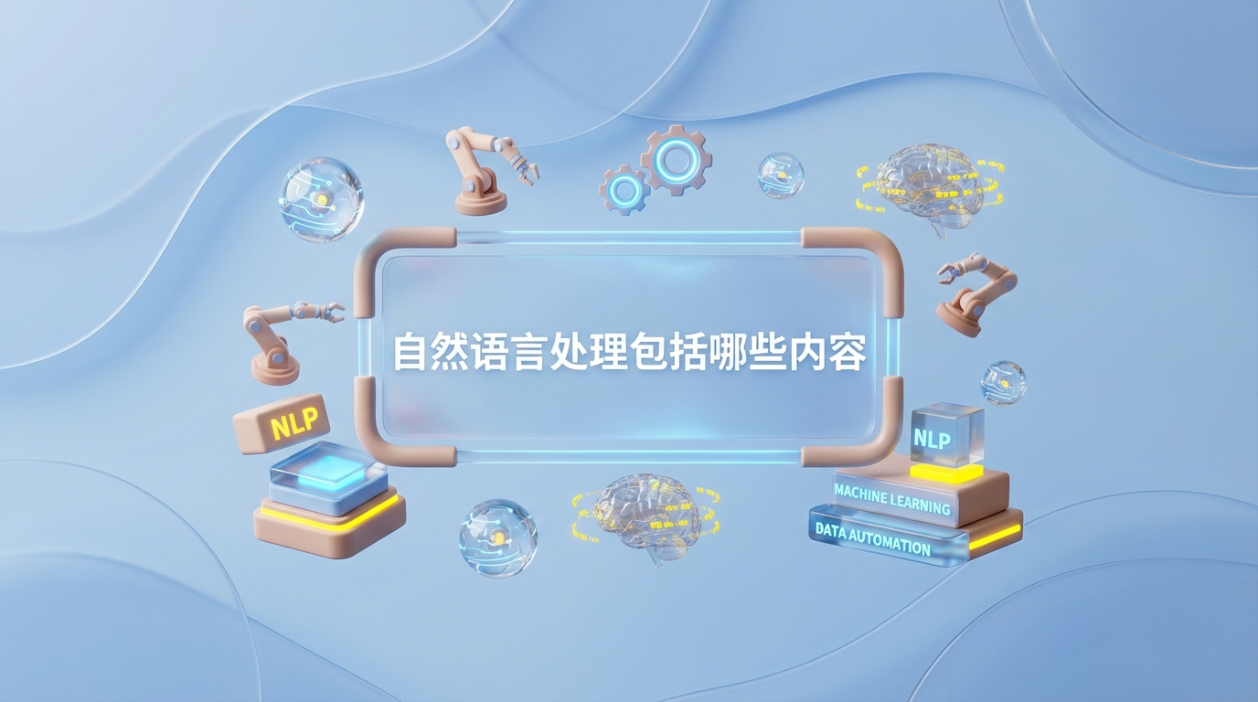 自然语言处理技术概览图示